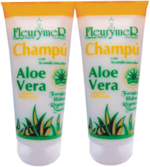 Schampo + balsam Aloe vera-växter