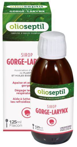 Olioseptil Hals Larynx Sirap 125 ml