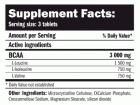 BCAA Gold 2:1:1 300 tabletter