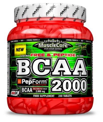 BCAA 2000 240 tabletter