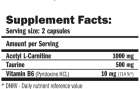 ALC - med Taurin &amp; Vitamin B6-kapslar