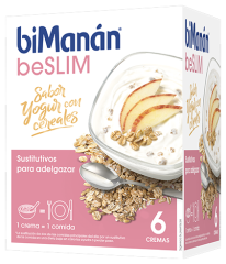 beSlim Yoghurtkräm med flingor 6 kuvert