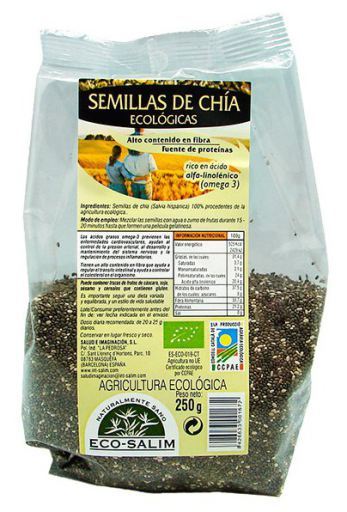 ECO - SALIM Eco Chiafrön 250 Gr