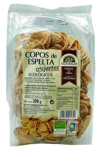 Ekologiska Crunchy Dinkelflingor 200 gr