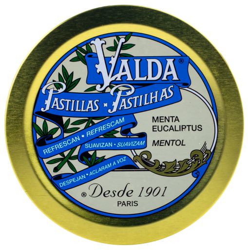 Valda Mint-Eucalyptus Tabletter Med Socker