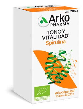 Arkocápsulas® Spirulina Bio 45 kapslar