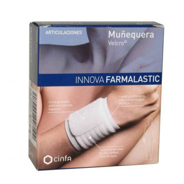 Farmalastic Innova Kardborreband Vit Armband T/PM