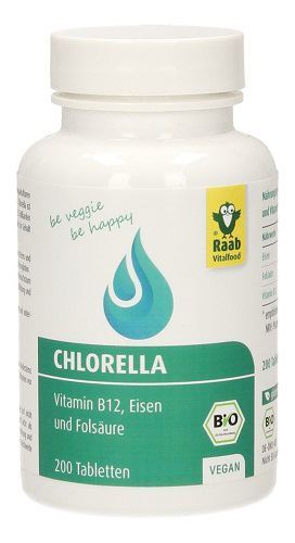 Ekologiska Chlorella-tabletter