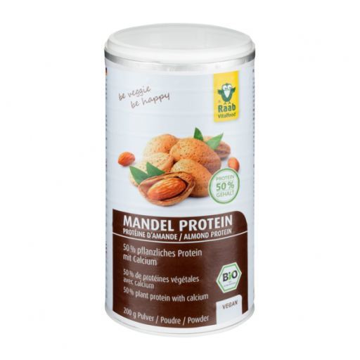 Ekologiskt mandelproteinpulver, 200gr