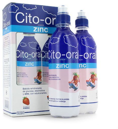 Cito Oral Junior Zink Strawberry 2X500 ml