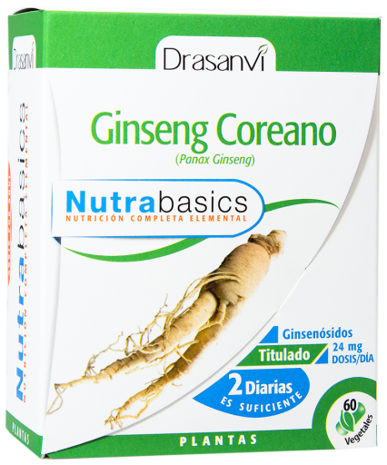 Nutrabasics - Koreansk Ginseng 60 kapslar