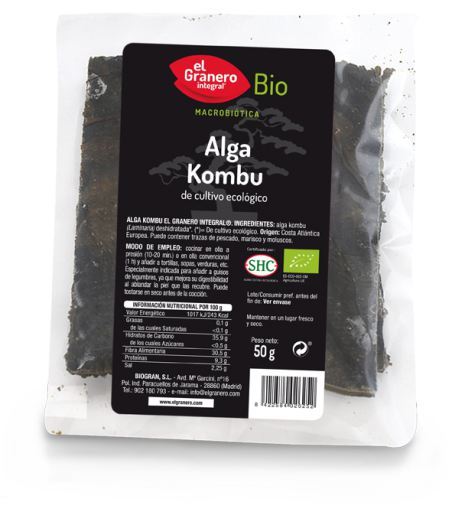 Ekologisk kombu tång 50 gram