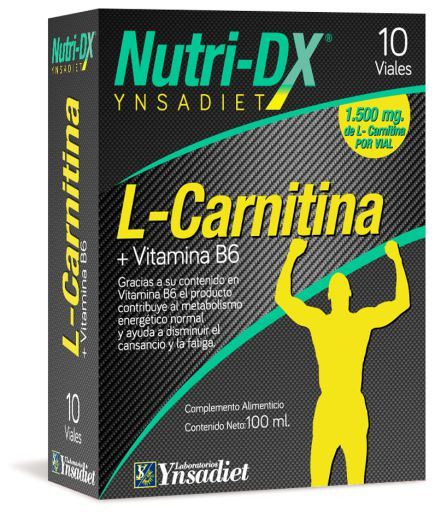 L-Carnitine Vitamin B6 10 injektionsflaskor