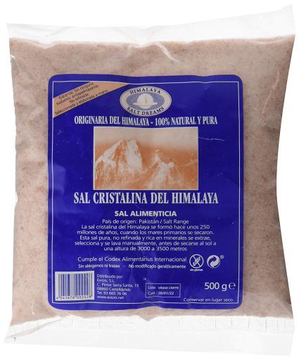 Rosa Malet Himalaya Kristallsalt 500 gr