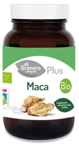 Maca bio 100 + 20 kapslar