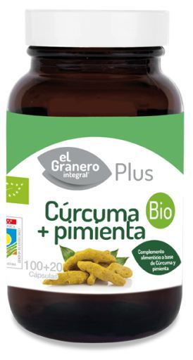 Curcuma peppar 100 + 20 kapslar