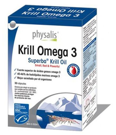 Krill Omega-3 60 kapslar