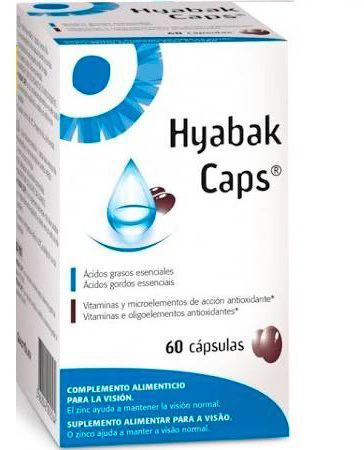 Hyabak kapslar 60 kapslar