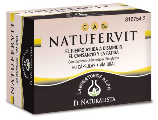 Natufervit 60 kapslar