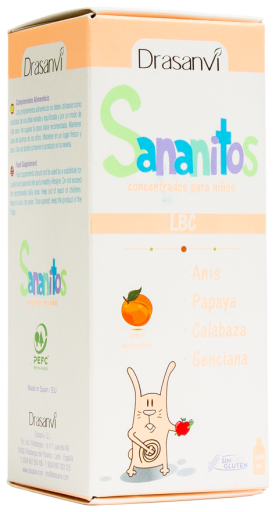 Sananitos Lbc sirap 150 ml