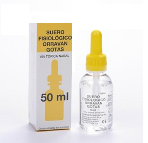 Fysiologiska serumdroppar 50 ml