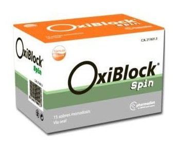 Oxiblock Spin 15 vätskekuvert