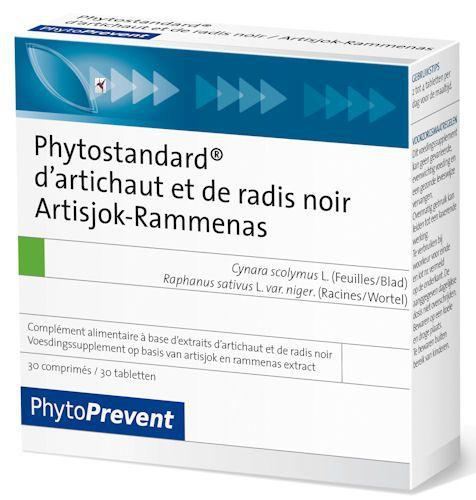 Phytostandard svart rädisärtskocka 30 ml främjar matsmältning och avgiftning