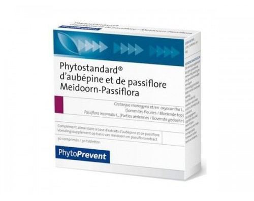 Hawthorn Phytostandard Passionflower 30 tabletter