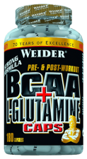 BCAA + L glutamin 180 kapslar