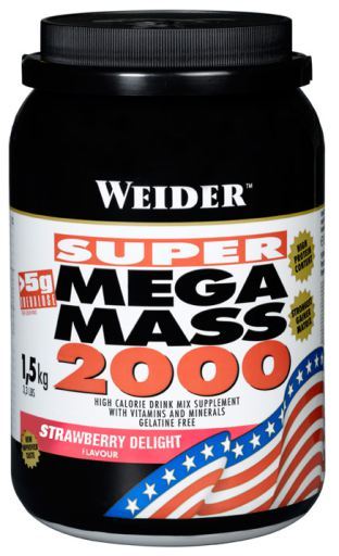 Mega Mass 2000 med 15000 g