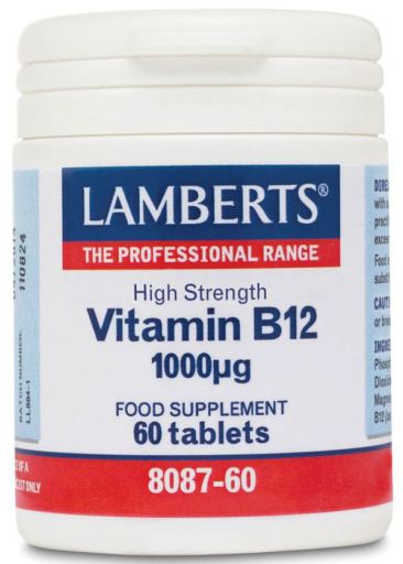 Vitamin B12 1000 mcg 60 tabletter