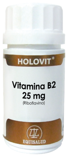 Vitamin B2 Riboflavin 25 Mg Kapslar Holovit