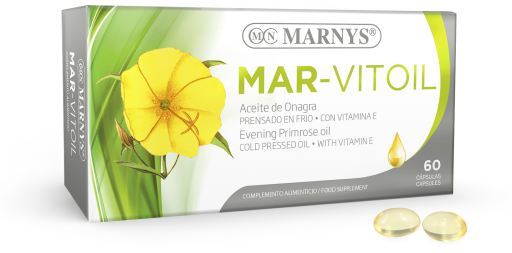 Mar-Vitoil Evening Primrose Oil 400+100 Gratis kapslar x 500 mg