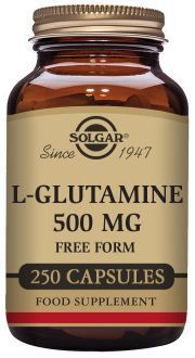 L-Glutamin 500 mg Vegetabiliska kapslar