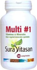 Multi 1-vitaminer och mineraltabletter