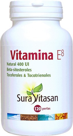 Vitamin E8 naturliga 400 Ui-pärlor