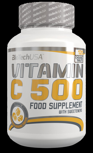 C-vitamin 500 mg 120 tuggtabletter