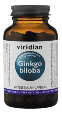 Ginkgo Biloba bladextrakt 60 grönsakskapslar