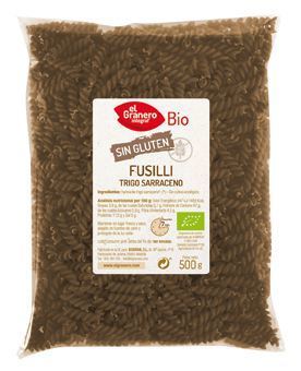 Ekologisk glutenfri bovete fusilli 500 gram