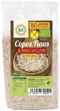 Ekologiska glutenfria fina havreflingor 500 gr