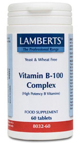 Vitamin B-100 komplex 60 tabletter