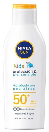 Sun Kids Protect &amp; Sensitive Sun Milk for Children SPF 50+ 200 ml