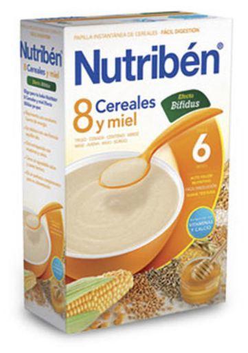 Nutriben 8 honungspannmål 600 gr