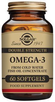 Omega 3 högkoncentrations dubbelstyrka kapslar