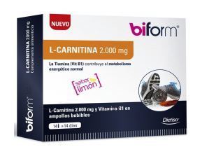 L-Carnitine 2000 mg 14 injektionsflaskor