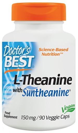 L-Theanine With Suntheanine 90 Veggie-kapslar