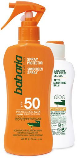 Aloe Sunscreen Spray SPF 50 + After Sun