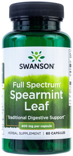 Full Spectrum Spearmint Leaf 400 mg 60 kapslar