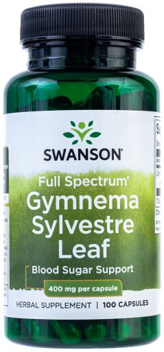 Gymnema Sylvestre Leaf 400 mg 100 Kapslar