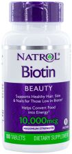 Biotin 10000 mcg 100 tabletter